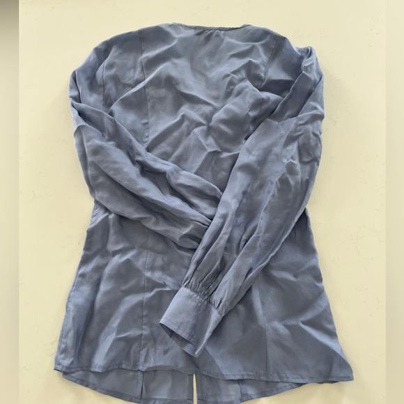 J. Crew Button Down Silky Blouse - Picture 5 of 7